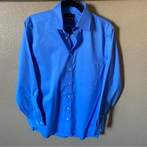 Stafford long sleeve button down shirt NWOT